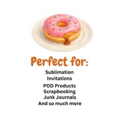 Produktansicht von Watercolor Coffee Clipart PNG Bundle – Bild 3