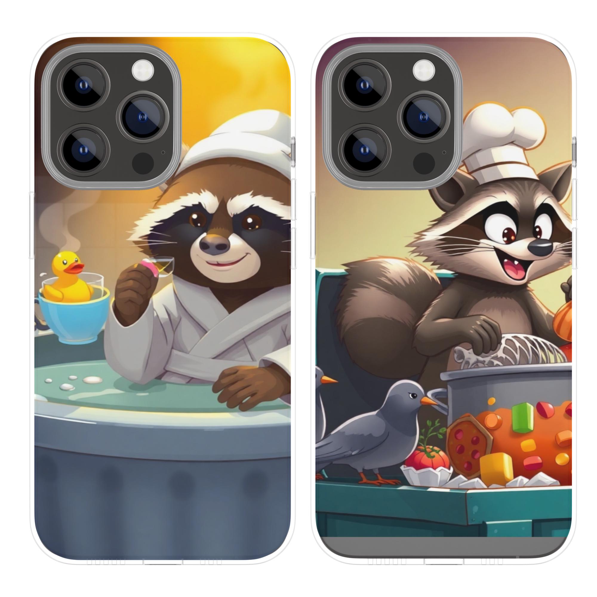 Raccoon Clipart PNG Bundle gallery preview