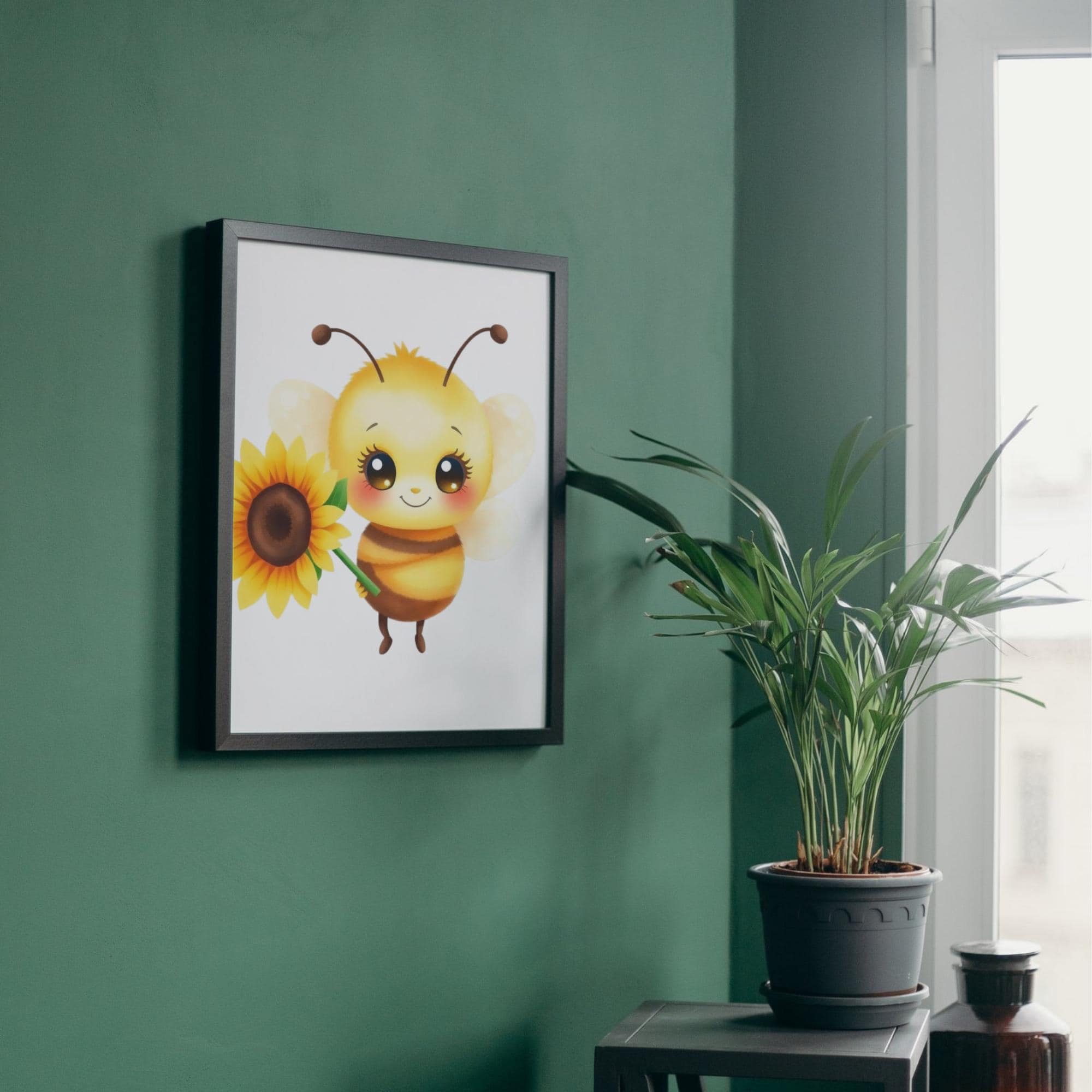 Cute Bee Clipart PNG Bundle gallery preview