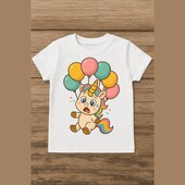 Produktansicht von Unicorn Birthday Clipart PNG Bundle – Bild 8