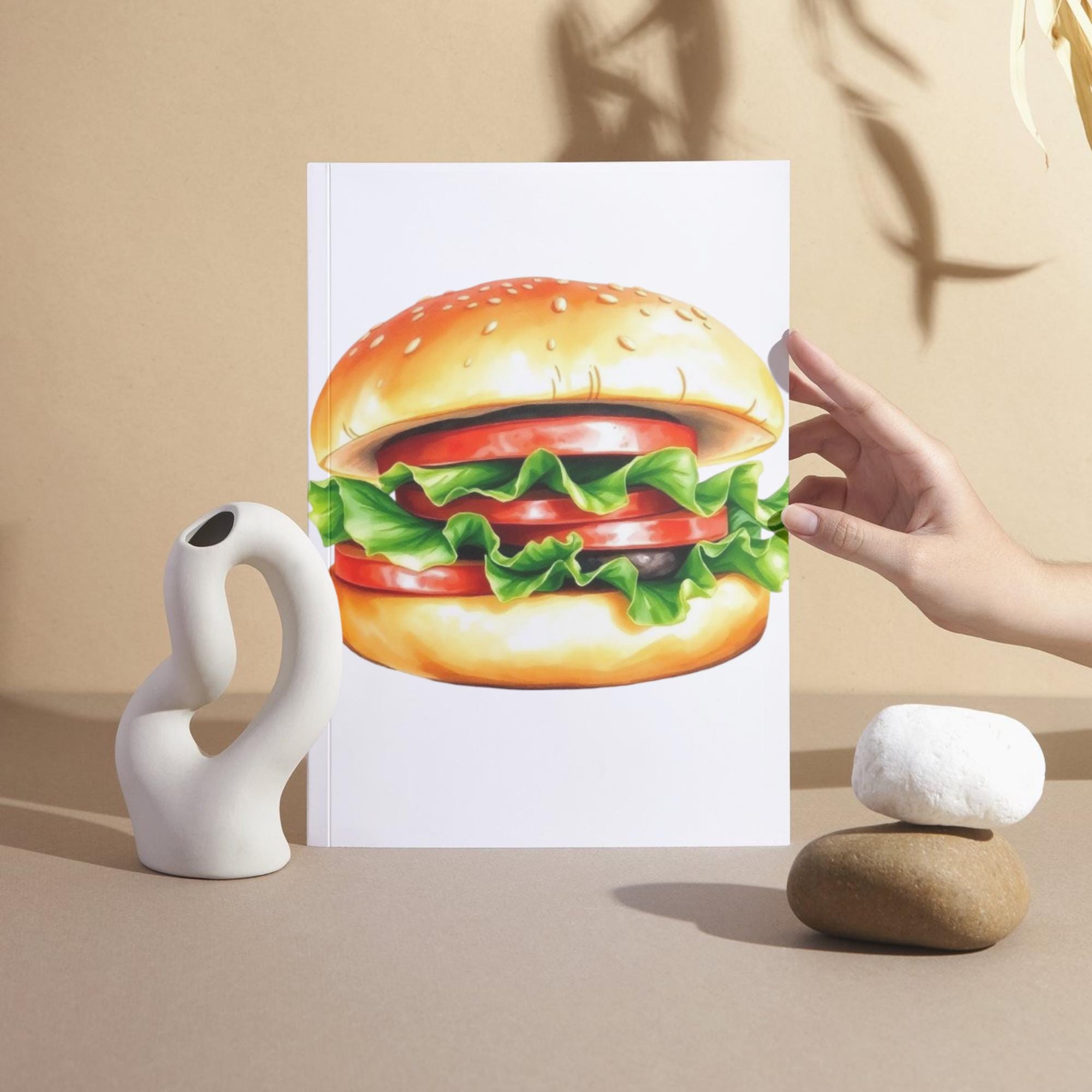 Burger Clipart PNG Bundle for stickers and digital products