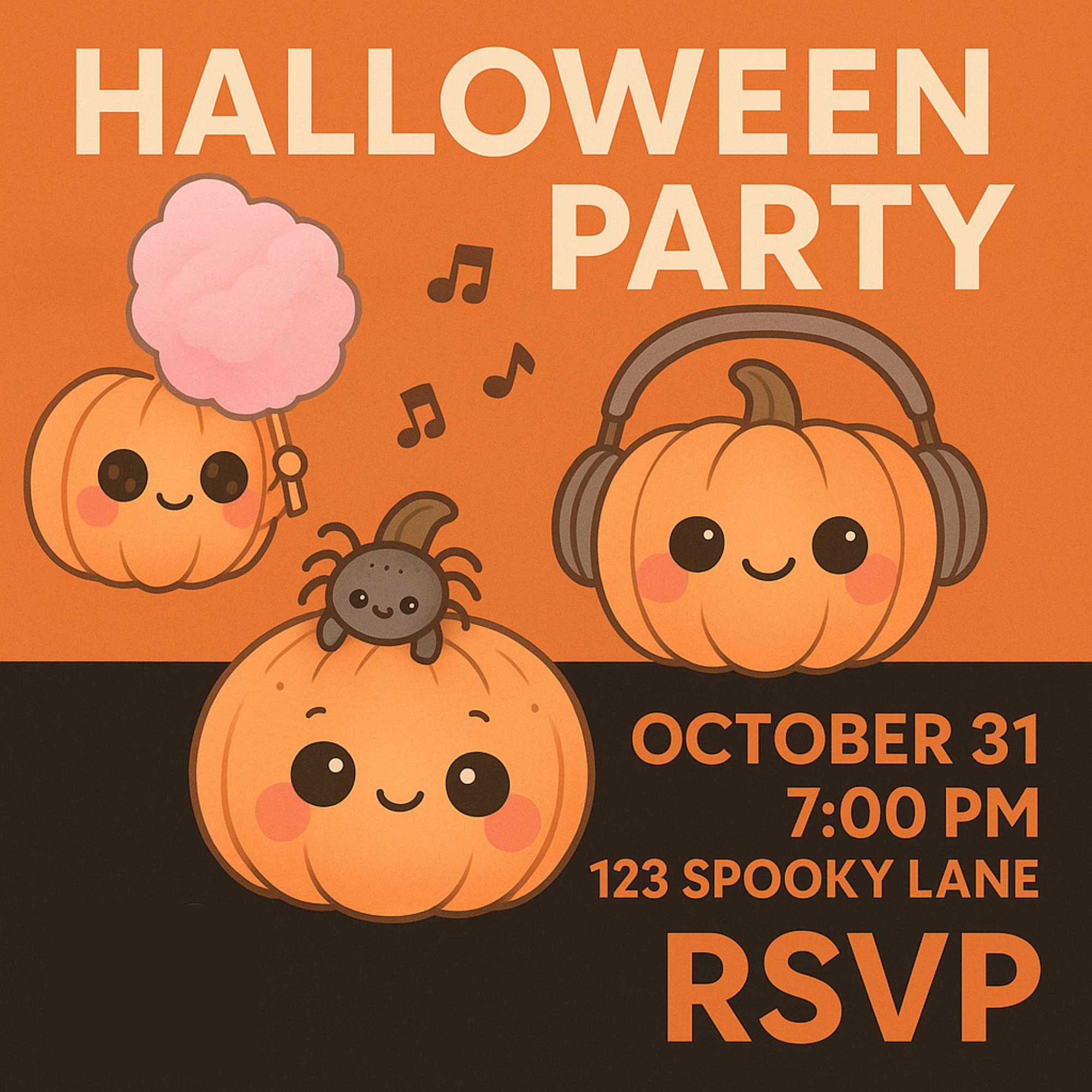 Halloween Pumpkin Clipart PNG Bundle gallery preview