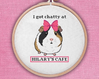 Schema per punto croce del caffè di Hilary