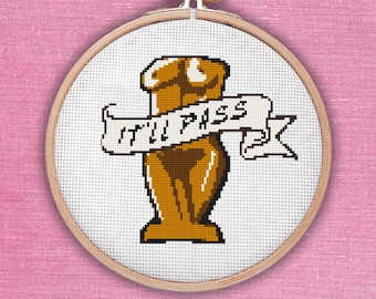 Schema per punto croce "It'll Pass"