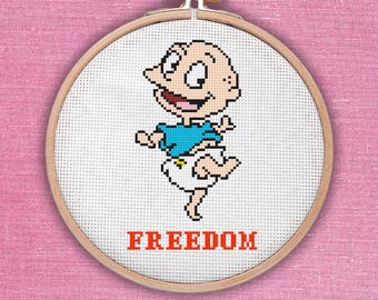 Schema punto croce Tommy Pickles