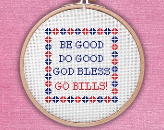 Siate buoni. Forza Bills! Modello