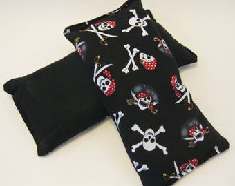Pirates, Hot/Cold Pack, Rice Filled, Ecofriendly, Headache Relief, Microwaveable, Therapy, Chemical Free, Freezer Safe