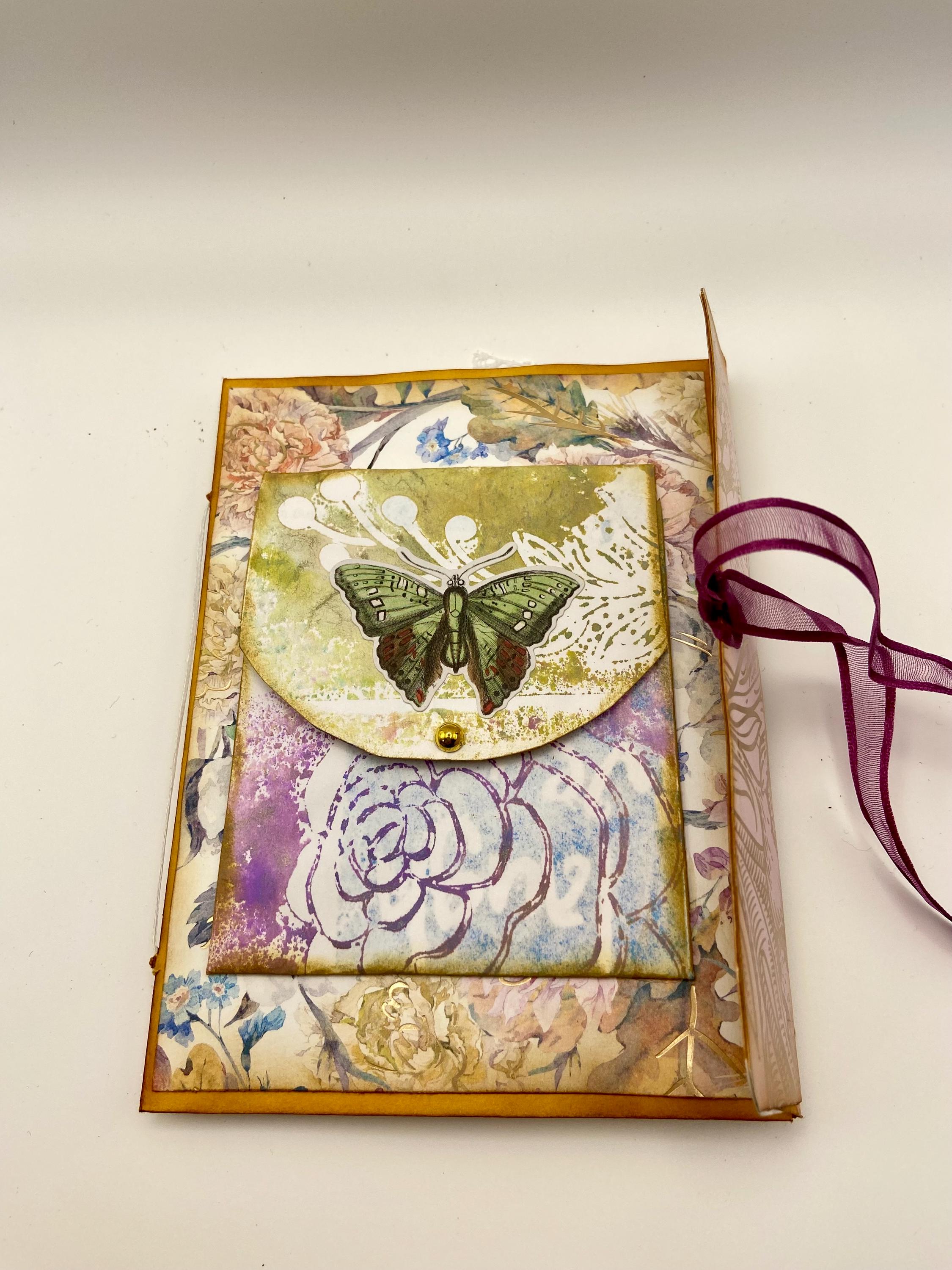 Handmade Mini Junk Journal Folio – Ephemera & Pockets - Etsy