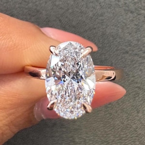 2Carat Oval Diamond Engagement Ring,2 Carat Diamond Ring,Oval Diamond Ring, Oval Engagement Ring,Solitaire Engagement Ring,2 Carat Oval Ring