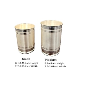 999 Pure Silver Glass – BIS Hallmarked for Purity | silver glass | silver cup | silver water glass | pure silver glass image 7