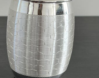 Pure Silver Tumbler – BIS Hallmarked for Purity | Pure Silver Tumbler | Pure Silver Cup | Pure Silver Glass | Pure Silver flatware