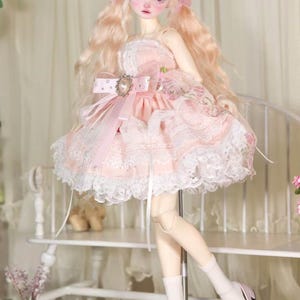 1/4 Bjd Doll Dress Bjd Clothes Outfit, Short Skirt for Bjd Doll, Custom Doll Clothing Bid Outfits, Gift for Girls and Kids