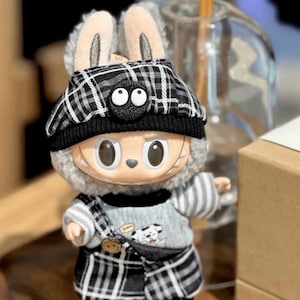 17 cm Labubu-kleding Labubu-outfit Labubu Macaron-outfit, schattige Labubu-kleding, diy Labubu-kleding, PopMart Labubu-accessoire