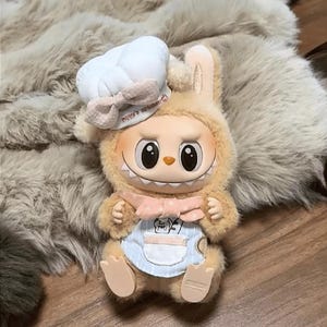 Cute Labubu Dress, Labubu Fashion Labubu Clothes Labubu Doll Dress, Cute Labubu Clothes, PopMart Labubu Energy Coca Cola Labubu Clothes