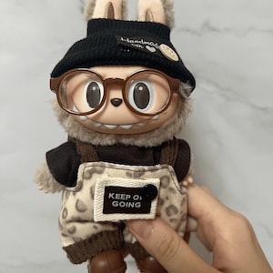 5-Pieces Labubu Clothes Gift Labubu Outfit, Clothes for Labubu Macaron, Cute Labubu Clothes Labubu Overalls, Labubu Fashion Labubu Clothes