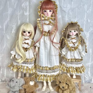 1/4 1/6 Lolita Doll Dress, BJD Clothes Outfit for BJD Dolls, Custom Doll Clothing BJD Outfits, Smart Doll Dress