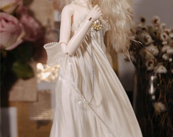 1/3 1/4 1/6 Bjd Doll Dress Bjd Clothes Outfit, Evening Dress for Bjd and Blythe Doll, Custom Doll Clothing Bjd Outfits, SD Dress
