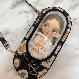Blythe Tragetasche-Blythe Schlafsack Blythe Umhängetasche , Blythe Puppe Tragetasche Neo Blythe Bag, OB22 OB24 Puppen Container, 1/6 BJD Tragetasche