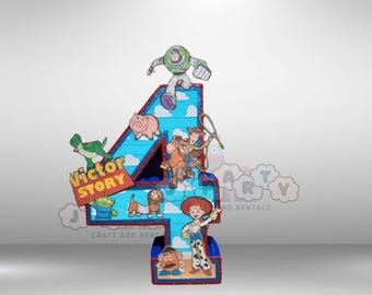 ToyStory Pinata - Birthday Party - Number Pinata