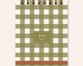 Notebook | Journal | Pocket Notebook | Spiral Bound | Blank Pages | Lined Notepad | Affordable Gift