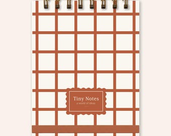 Mini Notebook | Journal | Pocket Notebook | Spiral Bound | Blank Pages | Lined Notepad | Affordable Gift