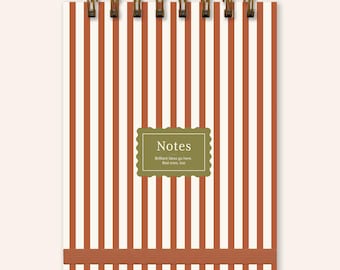 Notebook | Journal | Pocket Notebook | Spiral Bound | Blank Pages | Lined Notepad | Affordable Gift
