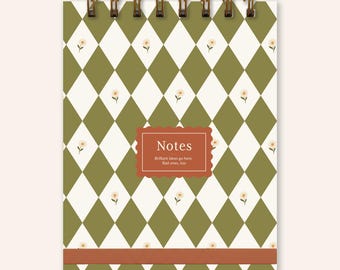 Notebook | Journal | Pocket Notebook | Spiral Bound | Blank Pages | Lined Notepad | Affordable Gift