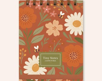 Mini Notebook | Journal | Pocket Notebook | Spiral Bound | Blank Pages | Lined Notepad | Affordable Gift