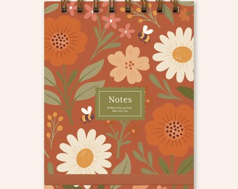 Notebook | Journal | Pocket Notebook | Spiral Bound | Blank Pages | Lined Notepad | Affordable Gift