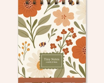 Mini Notebook | Journal | Pocket Notebook | Spiral Bound | Blank Pages | Lined Notepad | Affordable Gift