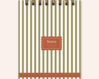 Notebook | Journal | Pocket Notebook | Spiral Bound | Blank Pages | Lined Notepad | Affordable Gift