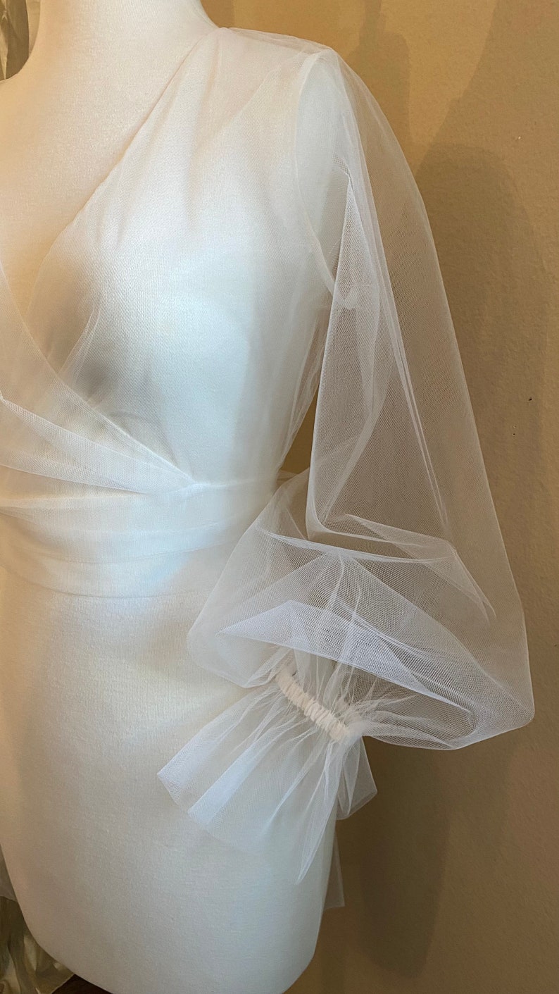 Wedding Dress Topper Tulle Wrap Topper Bridal Coverup - Etsy