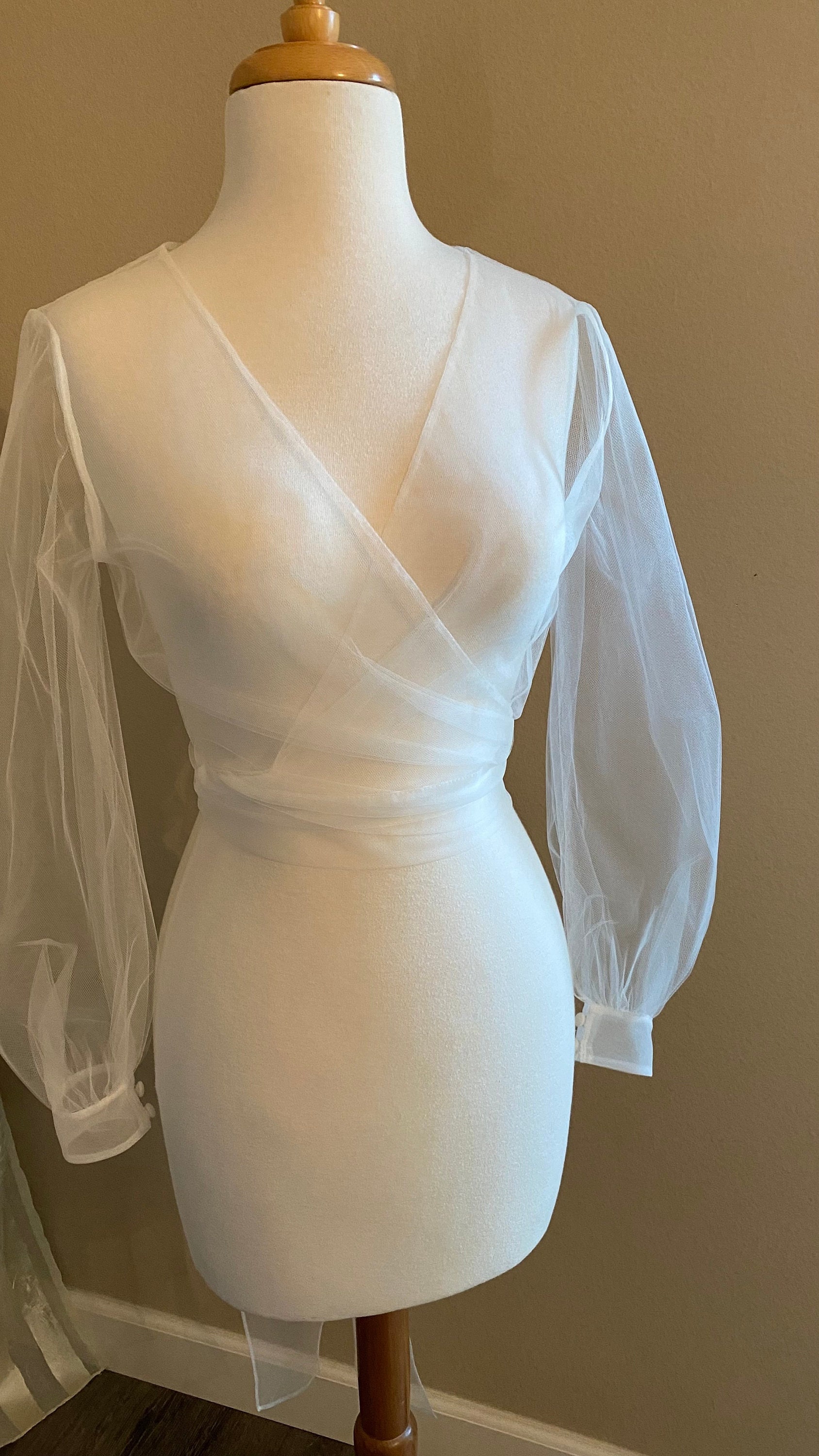 Wedding Dress Topper Wedding Gown Topper Tulle Gown Topper - Etsy