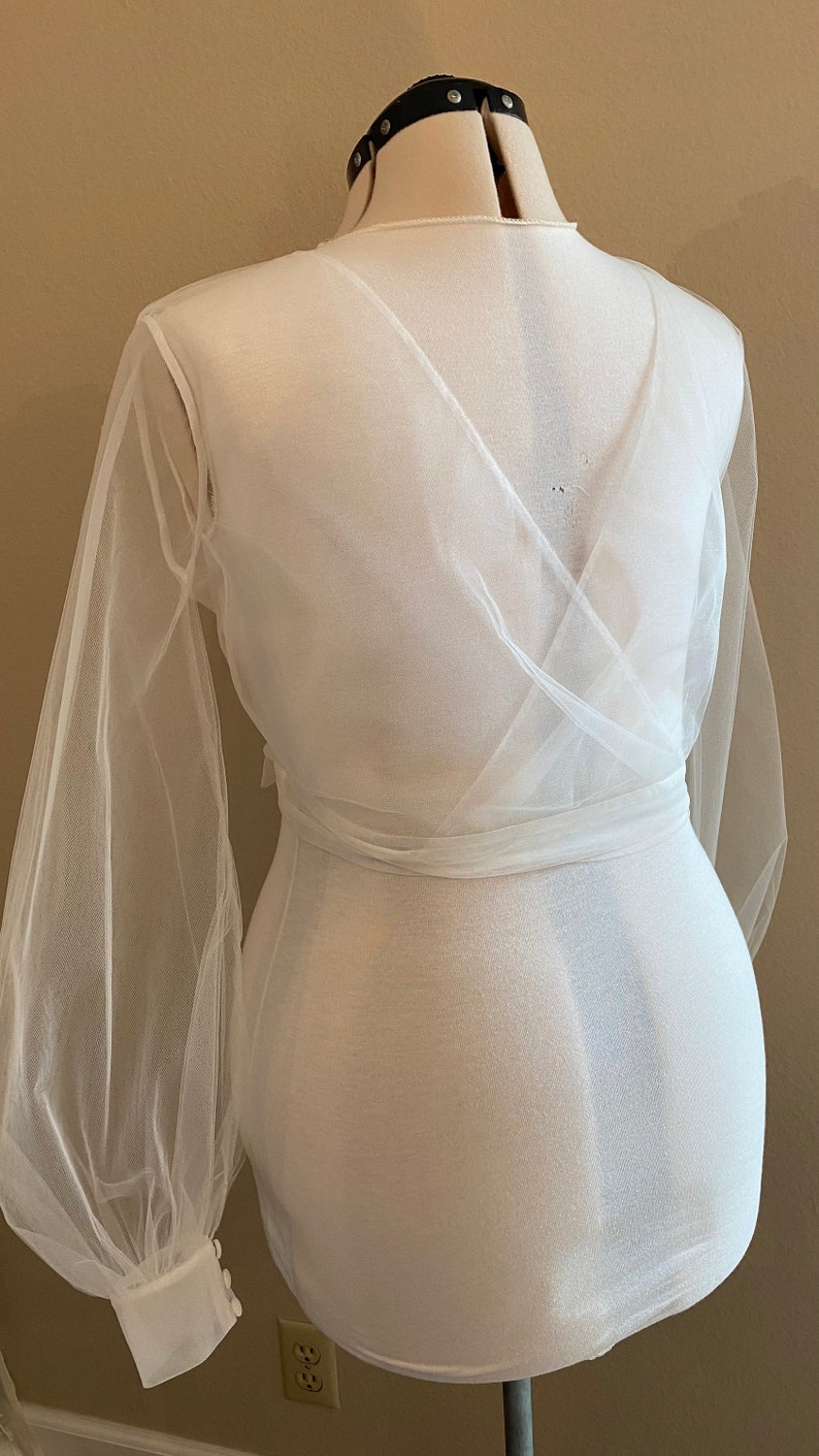 Wedding Dress Topper Wedding Gown Topper Tulle Wrap Topper - Etsy