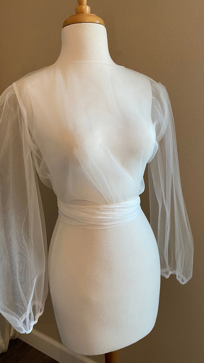 Wedding Dress Topper Wedding Topper Tulle Topper Wrap | Etsy