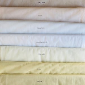 Veil, raw edge, stitched edge, wire comb, choose your color