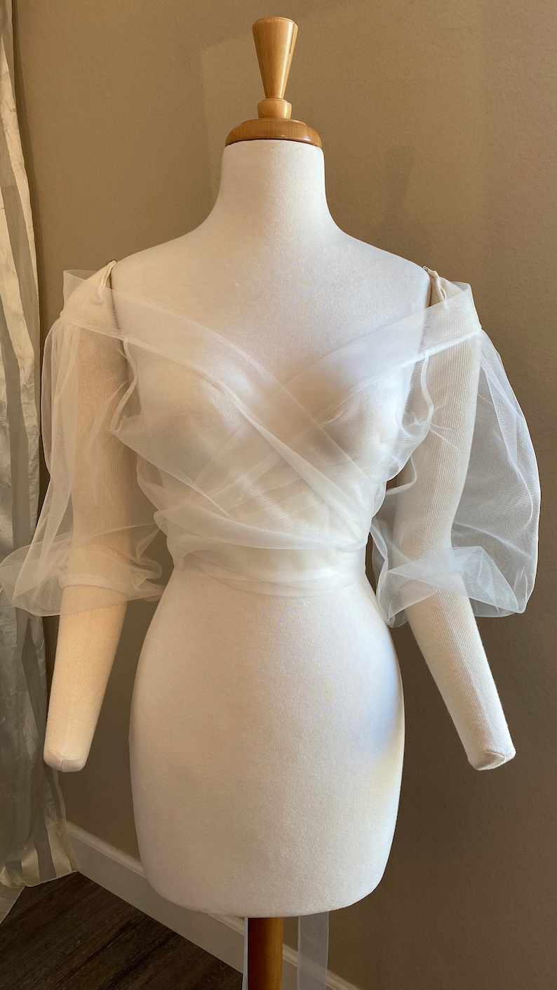 Wedding Dress Topper Wedding Gown Topper Tulle Topper - Etsy