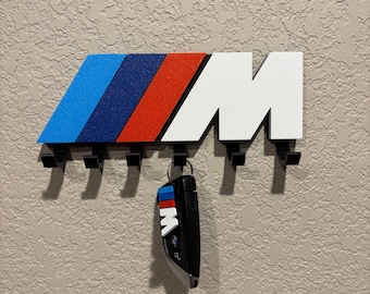 BMW M key hanger wall