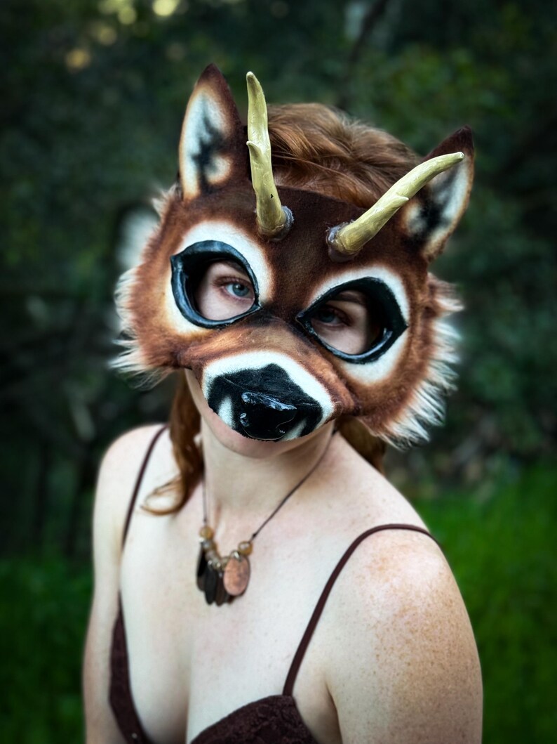 Deer Mask Reference Deer Mask - Etsy
