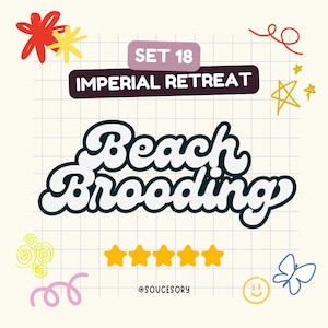 Set 18: Beach Brooding (Imperial Retreat) - Star Wars Go! - Mono Go 5-sterrensticker