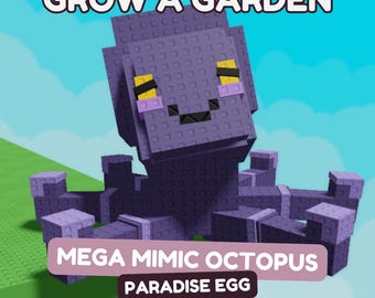 Pulpo MEGA/JUMBO (Mítico) / Cultiva un jardín (Mascota) - Todas las mascotas/artículos disponibles