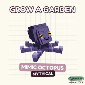Mimic Octopus (Mythisch) | Wachsen Sie einen Garten (Haustier) - Alle Haustiere / Gegenstände verfügbar