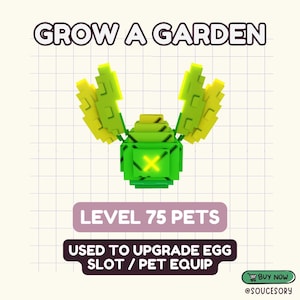 Level 75 Pet (1 Piece) | Roblox Grow a Garden - All Pets / Items Available