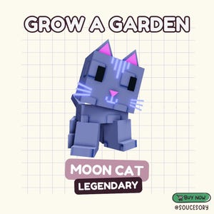 Moon Cat (Legendary) | Grow a Garden (Pet) - All Pets / Items Available