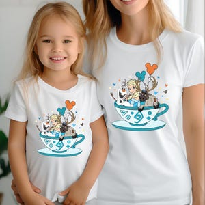 Disney Princess Elsa and Friends Shirt Princess Elsa Olaf Friends Tee Disney Family Trip Shirt Disneyland Toddler T Shirt