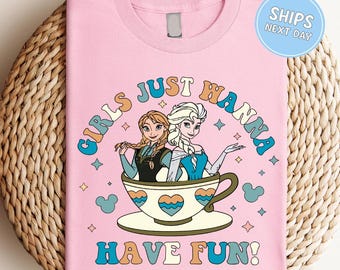 Disney Princess Elsa Anna Shirt Disney Frozen Princess Shirt Besties Disney Elsa Shirt Disney Girls Shirt Disneyland Toddler Shirt Princess