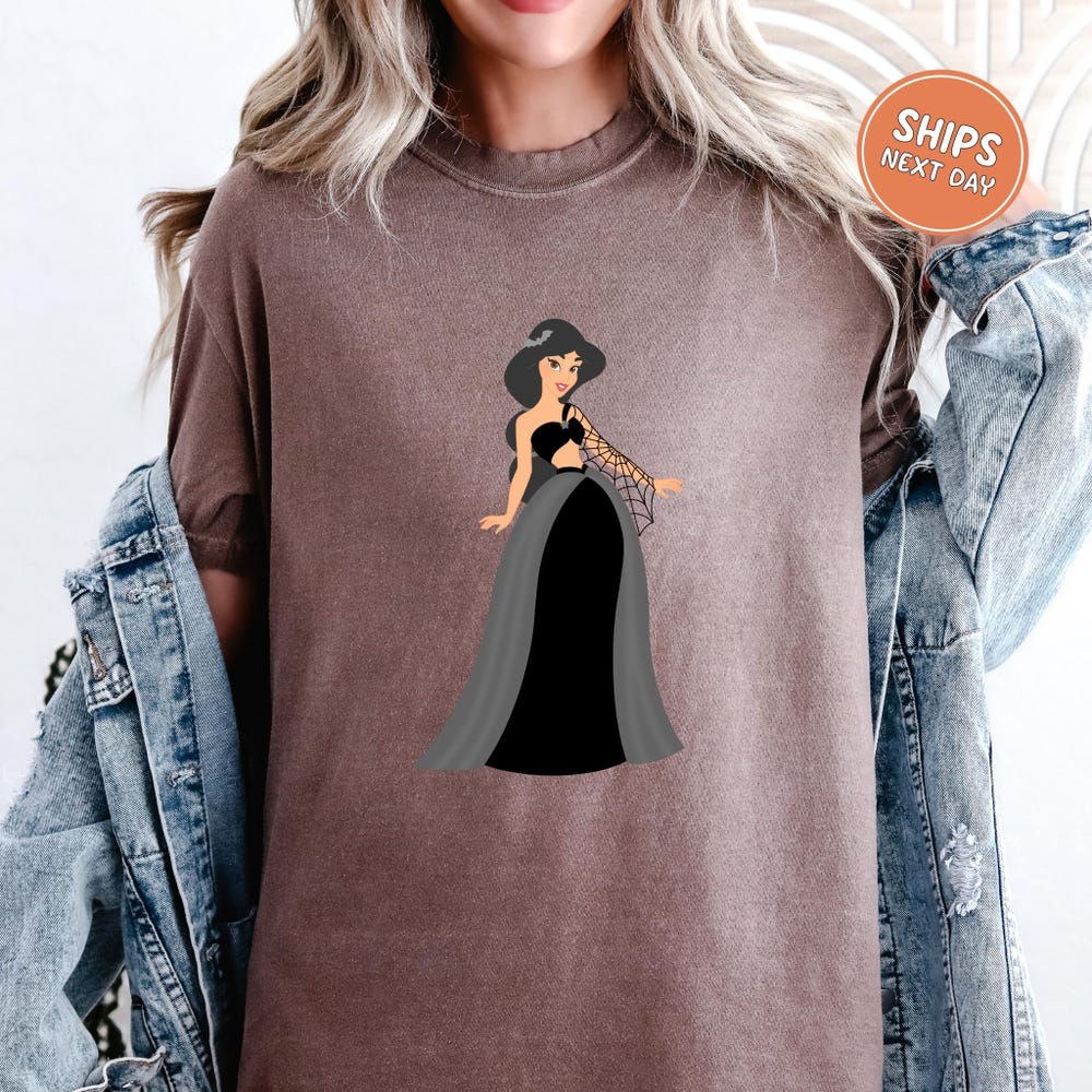 Disney Princess Halloween Shirt Fall Autumn Princess T-Shirt Belle Ariel Snow White Kids Halloween Shirt Comfort Colors Cozy Fall Shirt Kids Noxy Design4You