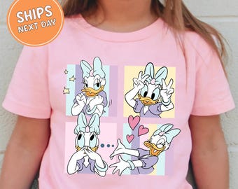 Daisy Disney Shirt Kids Disney Toddler Daisy Duck Shirt Pastel Disney Shirt Disneyland Shirt Disney Girl Trip Shirt Disney Vacation Shirt