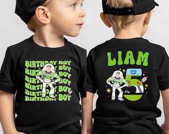 Custom Toy Story Birthday Shirt Buzz Lightyear Birthday Boy Name Age Shirt Disney Birthday Shirt Custom Birthday Shirt Woody Birthday Shirt
