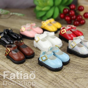 Fatiao - Neue OB11 Obitsu 11 Cu-poche 1/12 BJD Nendoroid GSC Blythe OB22 Pullip Puppenschuhe